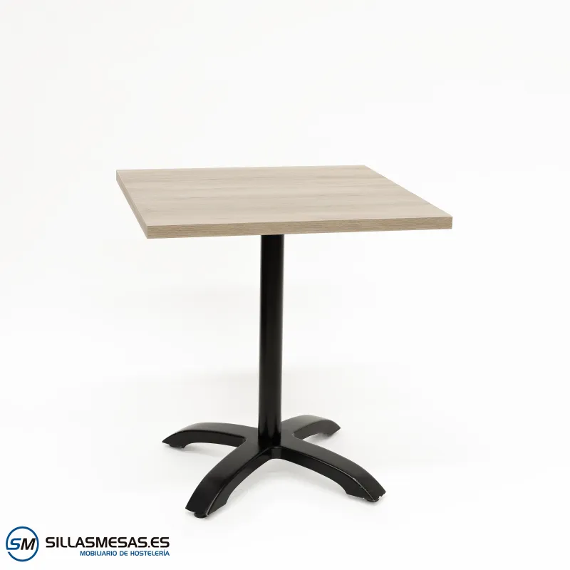 Mesa Barcelona aluminio: diseño ligero interior o exterior