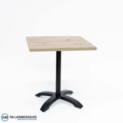 Mesa Barcelona aluminio: diseño ligero interior o exterior