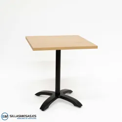 Mesa Barcelona aluminio: diseño ligero interior o exterior