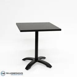 Mesa Barcelona aluminio: diseño ligero interior o exterior