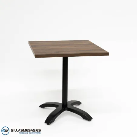 Mesa Barcelona aluminio: diseño ligero interior o exterior