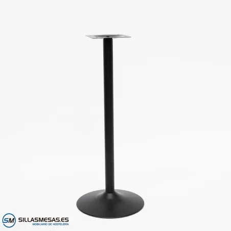 Armazón mesa alta F negro 110 cm ideal para barras de bar