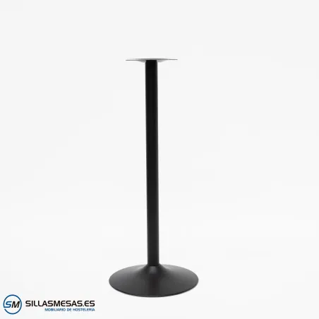 Armazón mesa alta F negro 110 cm ideal para barras de bar