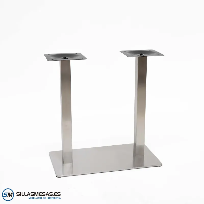 Armazón de mesa Noel doble inoxidable: robusto y seguro