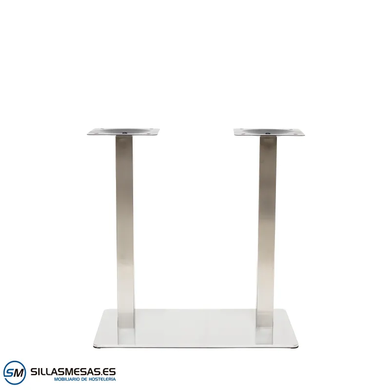 Armazón de mesa Noel doble inoxidable: robusto y seguro