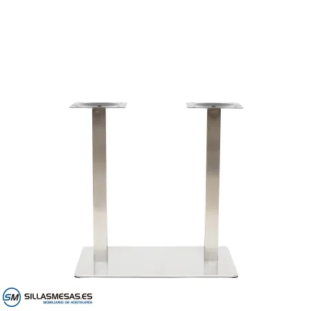 Armazón de mesa Noel doble inoxidable: robusto y seguro