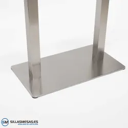 Armazón de mesa Noel doble inoxidable: robusto y seguro