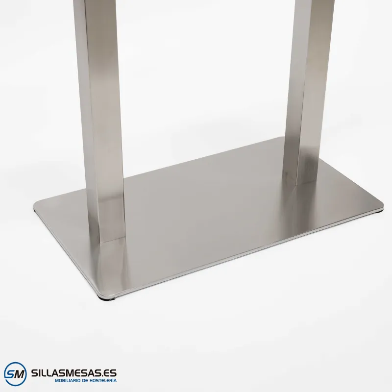 Armazón de mesa Noel doble inoxidable: robusto y seguro