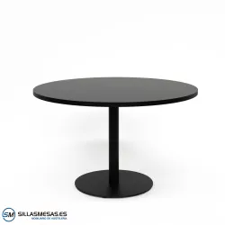 MESA ABRIL PLUS 120 pie negro