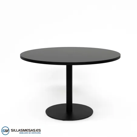 MESA ABRIL PLUS 120 pie negro