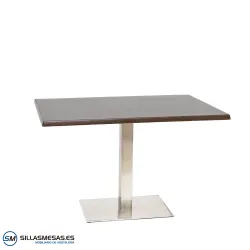 Mesa Noel inox rectangular exterior: elegante y durable