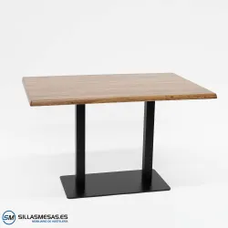 Mesa Noel doble epoxi exterior: estilo y durabilidad