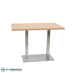 Comprar mesa Noel doble Inox: base 75x40 cm resistente