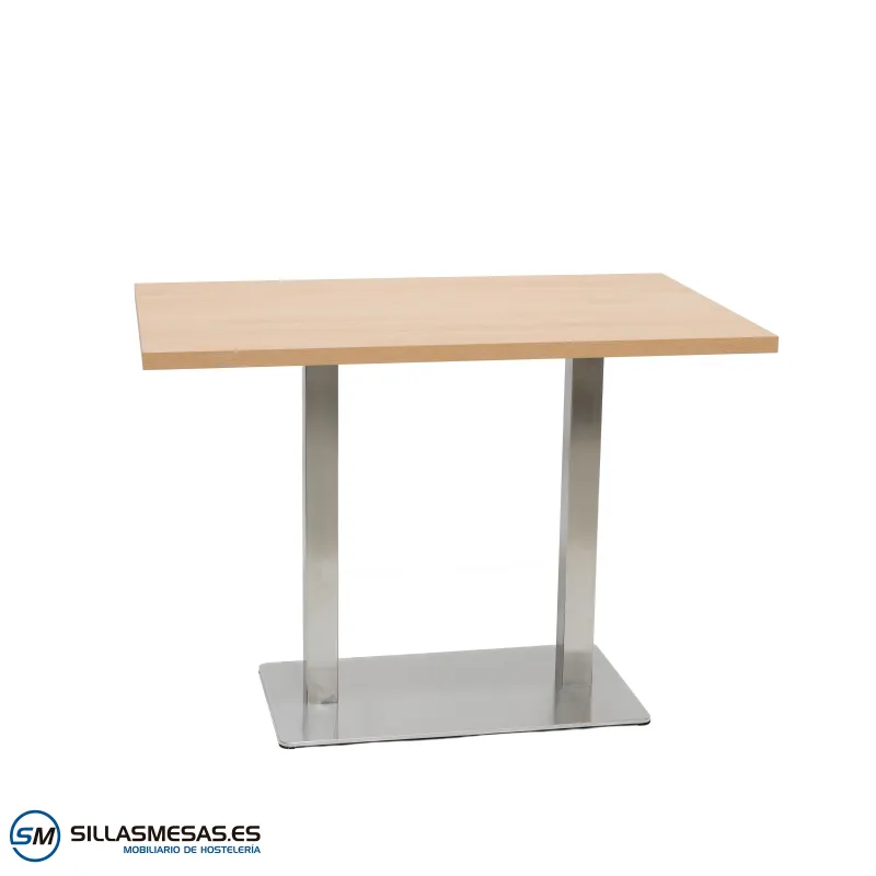 Comprar mesa Noel doble Inox: base 75x40 cm resistente