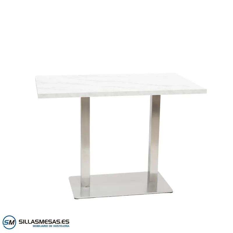 Comprar mesa Noel doble Inox: base 75x40 cm resistente