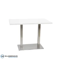 Comprar mesa Noel doble Inox: base 75x40 cm resistente