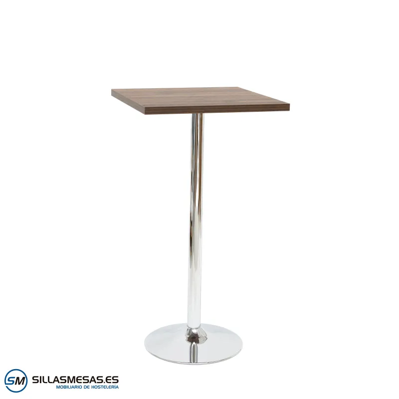 Mesa alta F BLACK. Oferta en mesas altas para bar