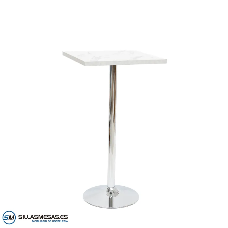 Mesa alta F BLACK. Oferta en mesas altas para bar