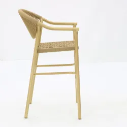 TABURETE BÉRGAMO con brazos