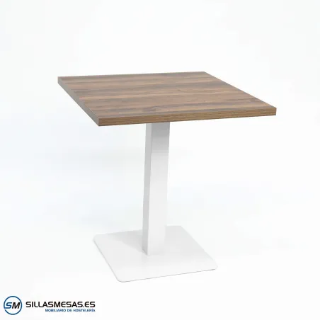 MESA NOEL INTERIOR pie blanco
