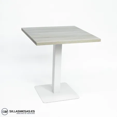 MESA NOEL INTERIOR pie blanco
