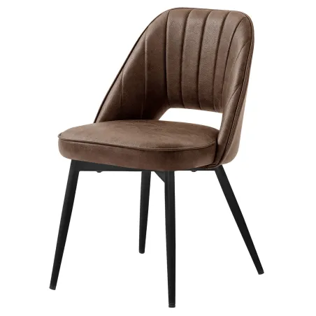 SILLA BORA marrón