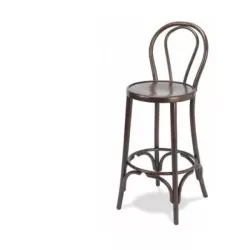 Taburete THONET con respaldo - Ref 211R