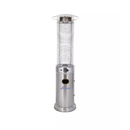 Estufa cilindrica baja INOX - Ref 219-3