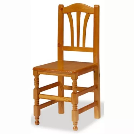 Silla BALTI asiento madera - Ref 097-T2