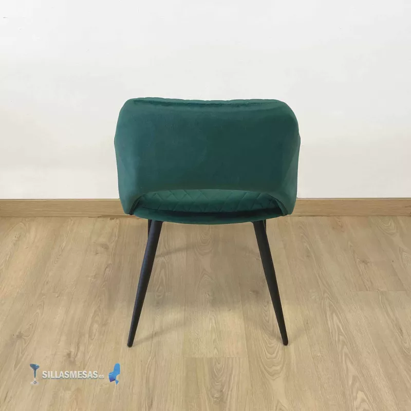 Sillón VELVET verde - Ref SM-SG