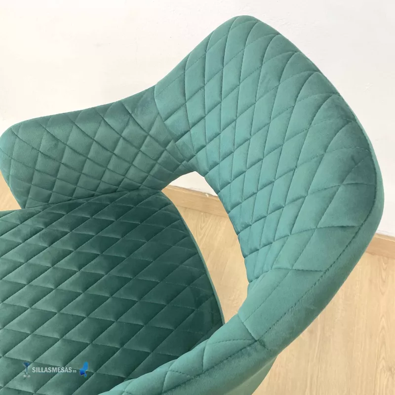 Sillón VELVET verde - Ref SM-SG