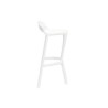 Taburete TOLIX negro mate y asiento de madera