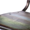 Taburete THONET con respaldo