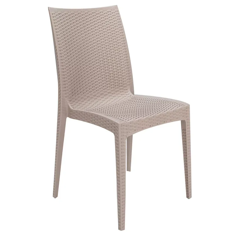 Comprar silla Hugo de polipropileno: diseño de rattan