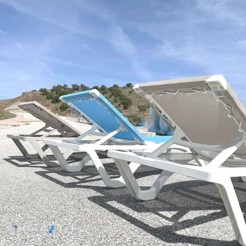 Tumbona MYKONOS AZUL CIELO