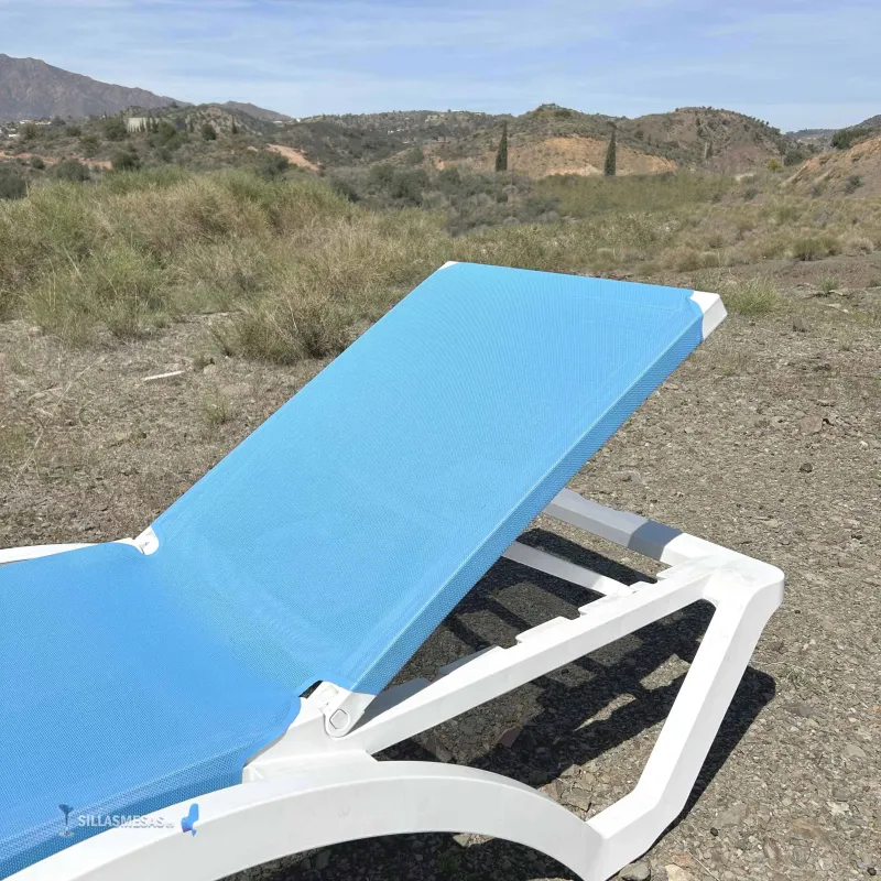 Pack de 20 Tumbonas MYKONOS AZUL