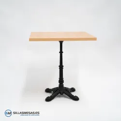 Mesa PARISINA-4 , mesas para hosteleria de hierro fundido.