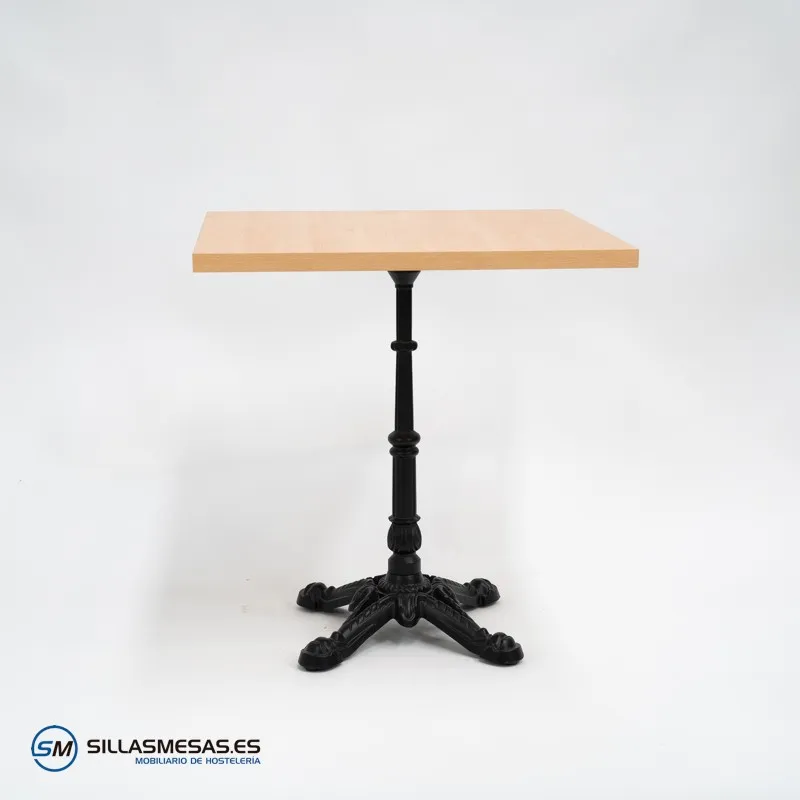 Mesa PARISINA-4 , mesas para hosteleria de hierro fundido.