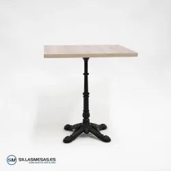 Mesa PARISINA-4 , mesas para hosteleria de hierro fundido.
