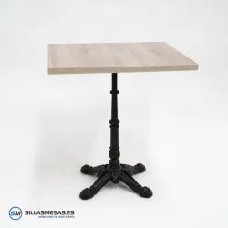 Mesa PARISINA-4 , mesas para hosteleria de hierro fundido.