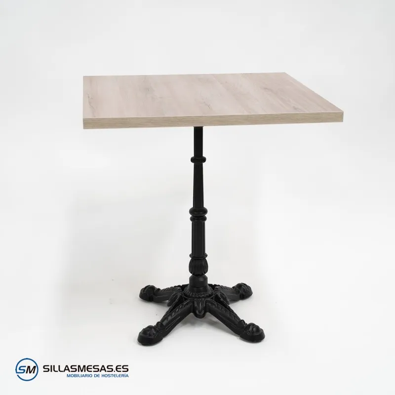 Mesa PARISINA-4 , mesas para hosteleria de hierro fundido.