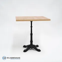 Mesa PARISINA-4 , mesas para hosteleria de hierro fundido.