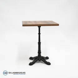 Mesa PARISINA-4 , mesas para hosteleria de hierro fundido.