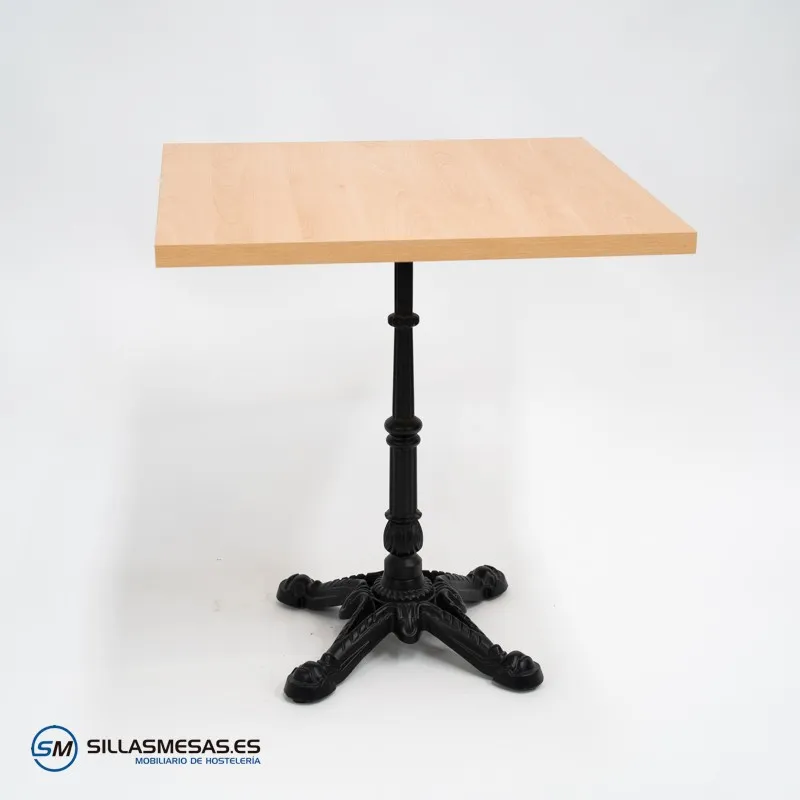 Mesa PARISINA-4 , mesas para hosteleria de hierro fundido.