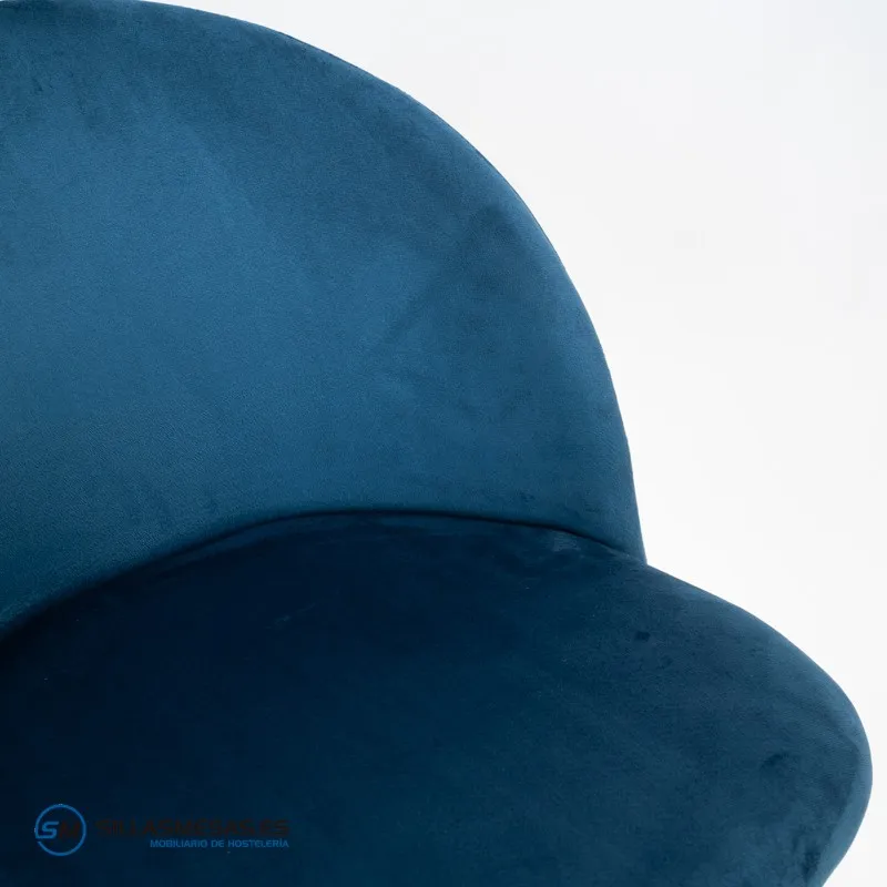 Silla VELVET AZUL