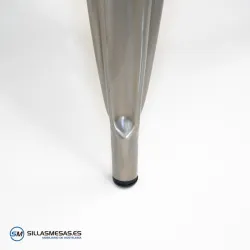 Comprar silla Tolix metalizada con asiento de madera