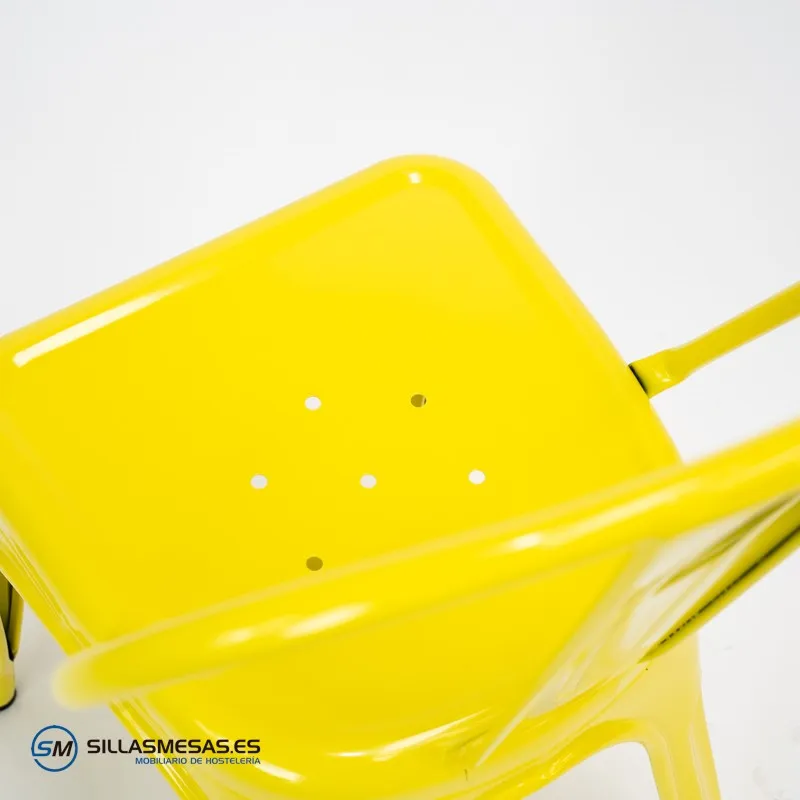Silla TOLIX COLOR AMARILLO