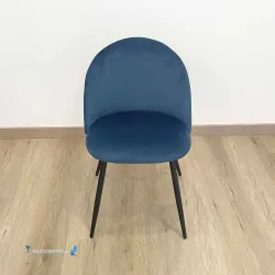Silla VELVET AZUL
