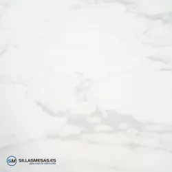 Tablero MELAMINA MÁRMOL BLANCO