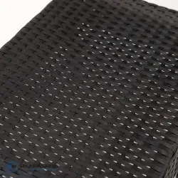 Sillón Marbella de rattan negro: diseño moderno